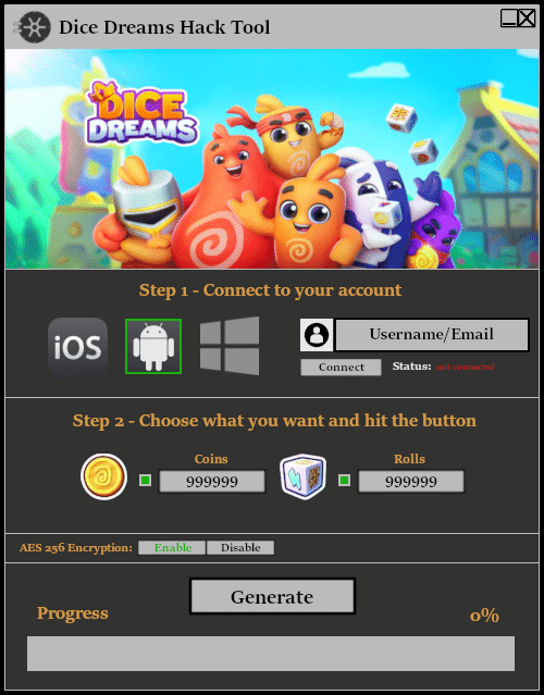 Dice Dreams Hack Tool Cheat Free Download