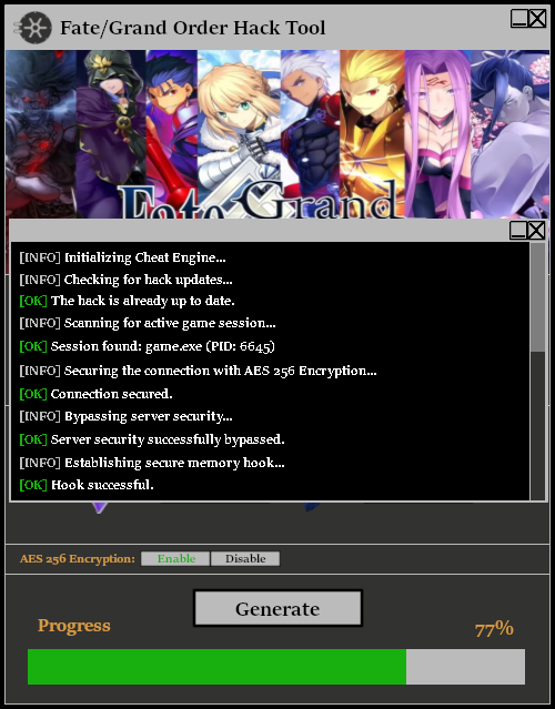 Fate Grand Order Hack Tool Console 1