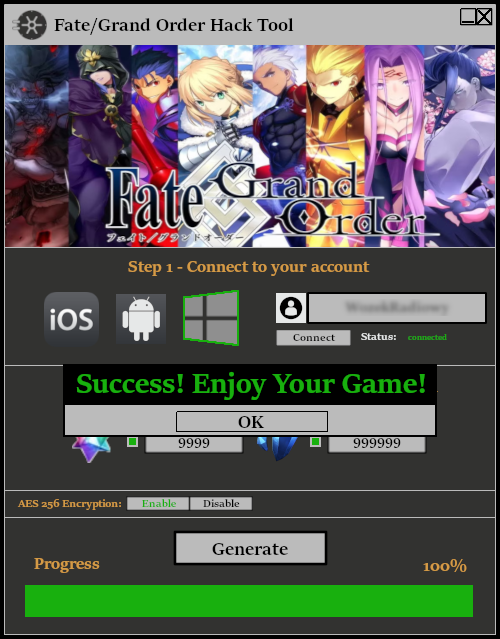Fate Grand Order Hack Tool Online Generator Hacked