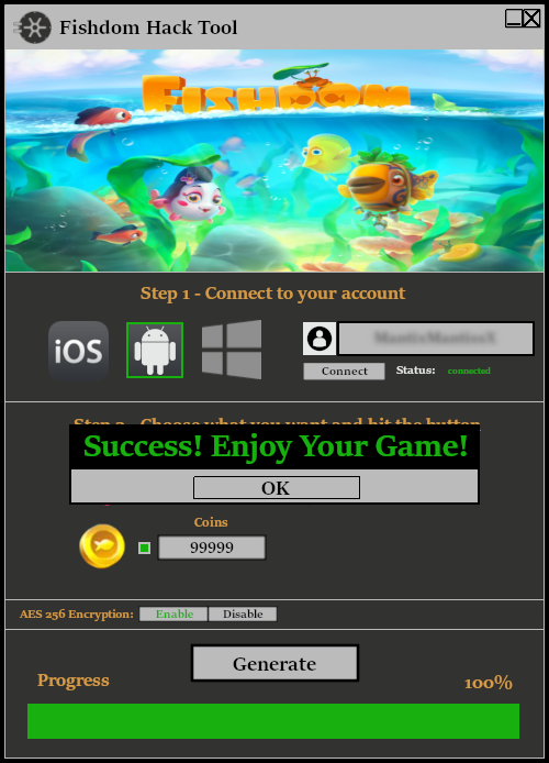 Fishdom Hack Tool Online Generator Hacked