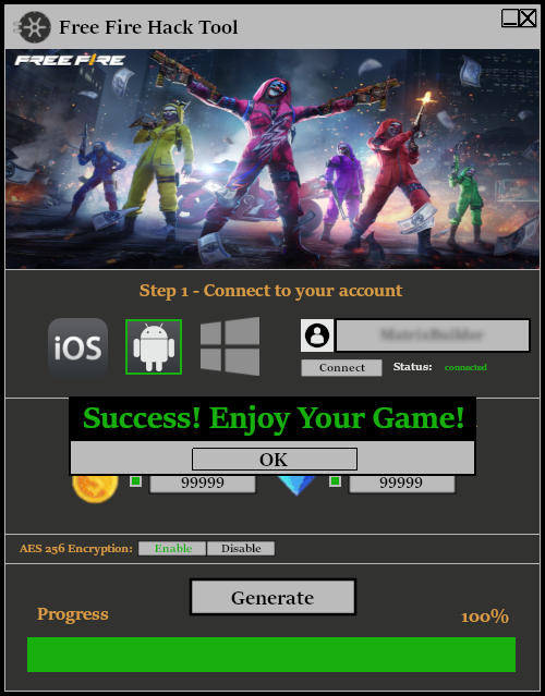 Free Fire Hack Tool Online Generator Hacked