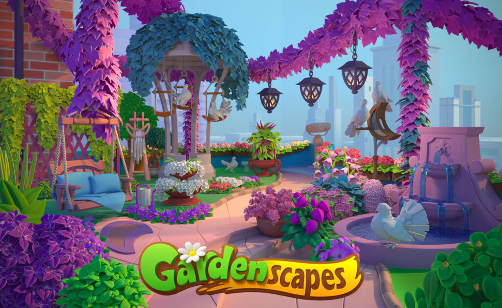 Gardenscapes Wallpaper