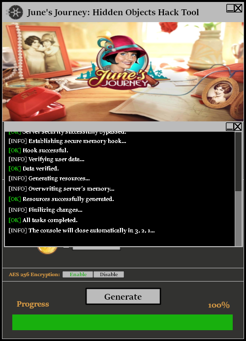 June's Journey Hidden Objects Hack Tool Console 2