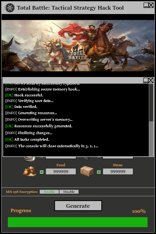 Total Battle Tactical Strategy Hack Tool Console 2