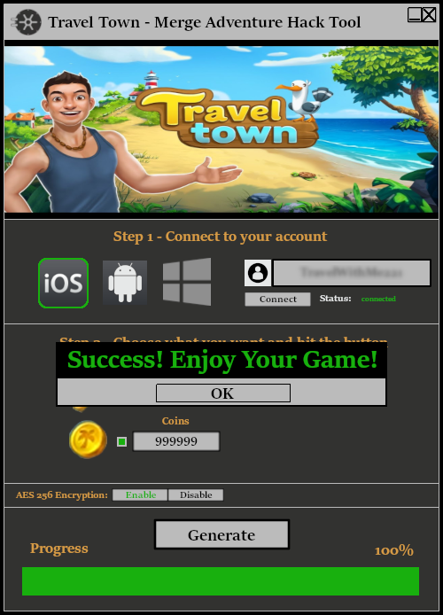 Travel Town Merge Adventure Hack Tool Online Generator Hacked