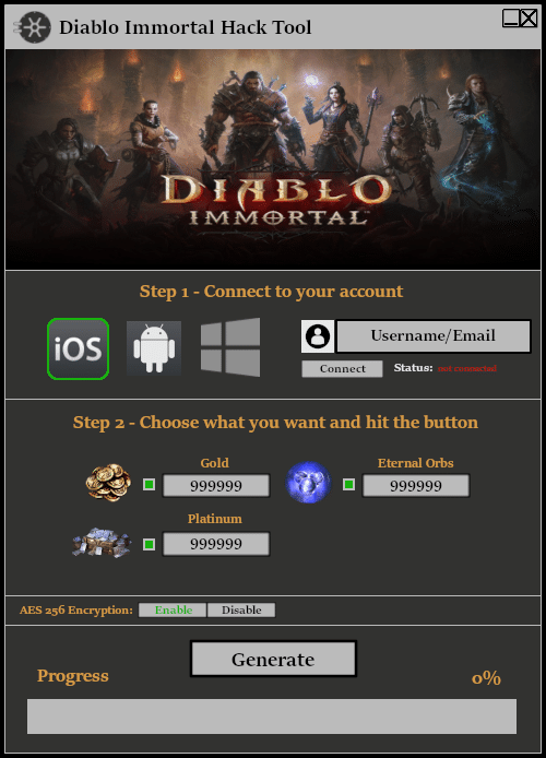 Diablo Immortal Hack Tool Cheat Free Download