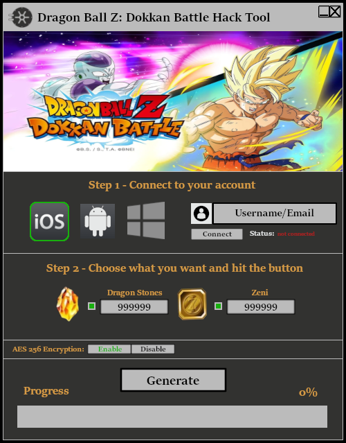 Dragon Ball Z Dokkan Battle Hack Tool Cheat Free Download