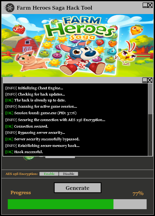 Farm Heroes Saga Hack Tool Console 1