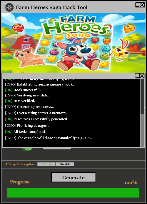 Farm Heroes Saga Hack Tool Console 2