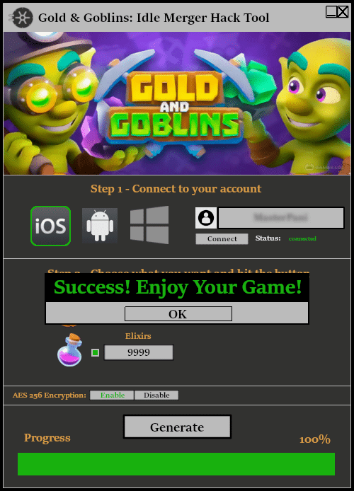 Gold & Goblins Idle Merger Hack Tool Online Generator Hacked