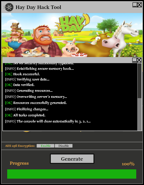 Hay Day Hack Tool Console 2