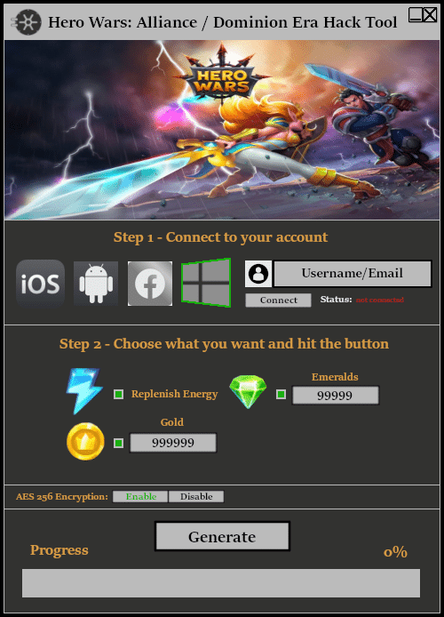 Hero Wars Alliance Dominion Era Hack Tool Cheat Free Download