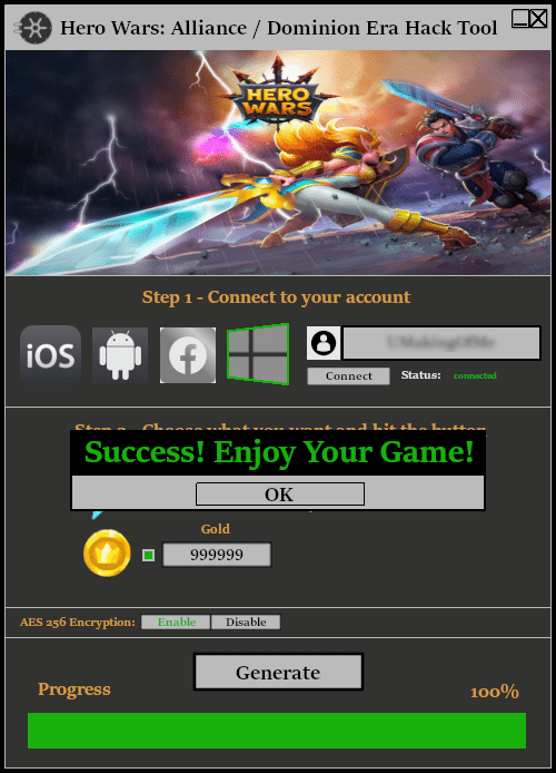 Hero Wars Alliance Dominion Era Hack Tool Online Generator Hacked