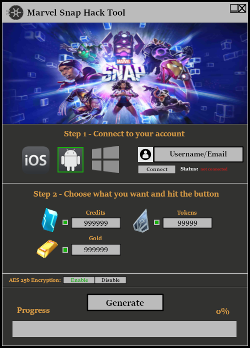 Marvel Snap Hack Tool Cheat Free Download