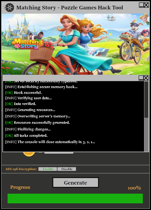 Matching Story Puzzle Games Hack Tool Console 2