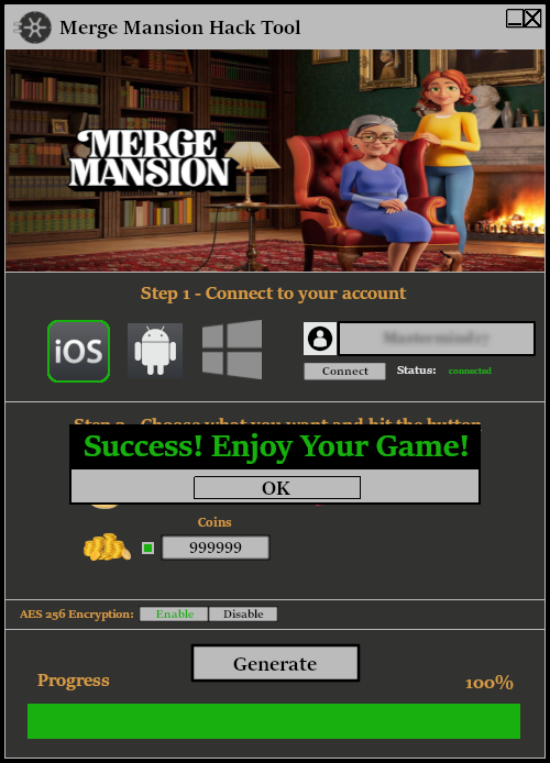 Merge Mansion Hack Tool Online Generator Hacked