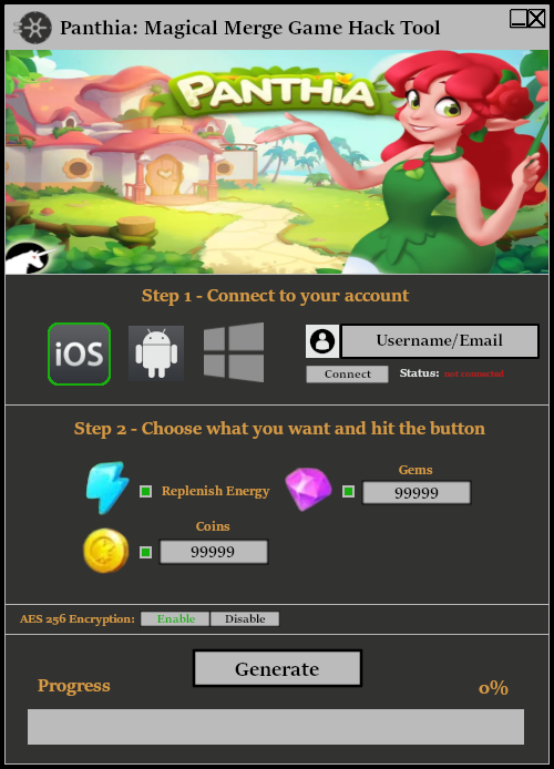 Panthia: Magical Merge Game Hack Tool Cheat Free Download