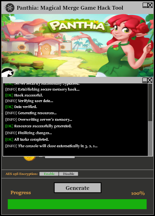 Panthia: Magical Merge Game Hack Tool Console 2