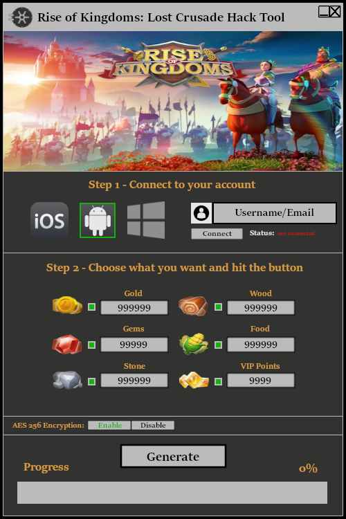 Rise of Kingdoms: Lost Crusade Hack Tool Cheat Free Download