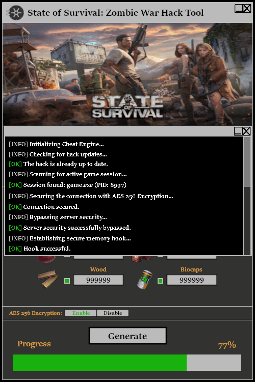 State of Survival Zombie War Hack Tool Console 1