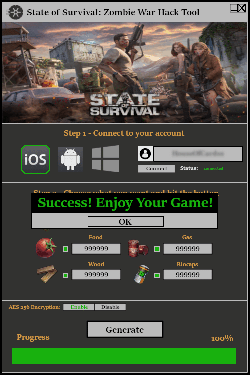 State of Survival Zombie War Hack Tool Online Generator Hacked