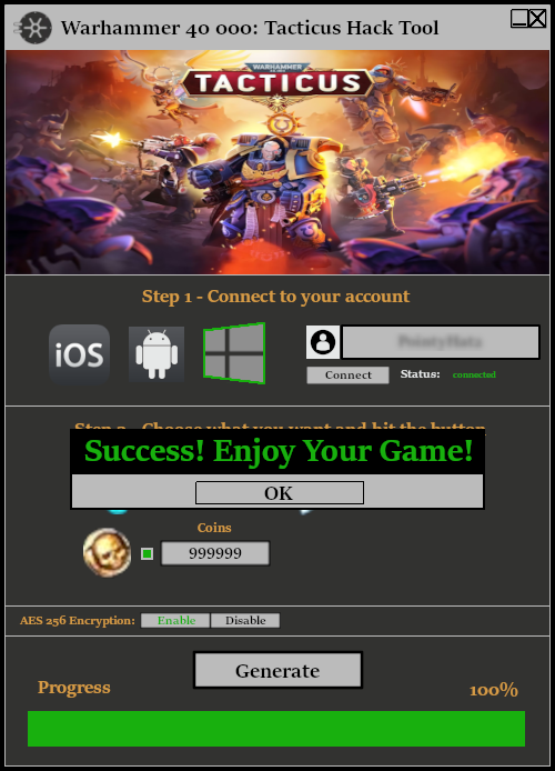 Warhammer 40000 Tacticus Hack Tool Online Generator Hacked