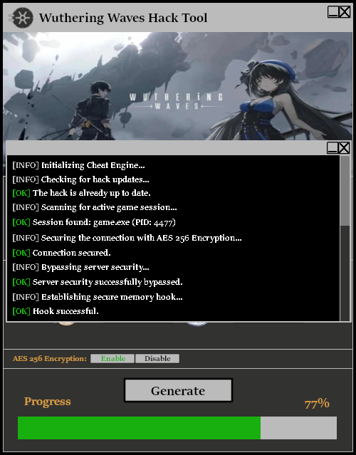 Wuthering Waves Hack Tool Console 1