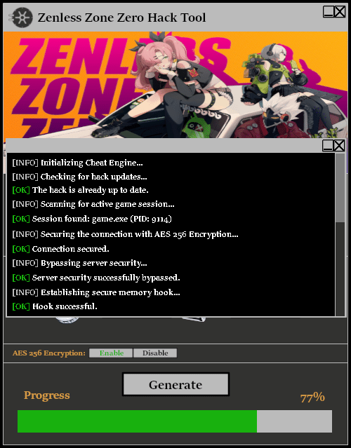 Zenless Zone Zero Hack Tool Console 1