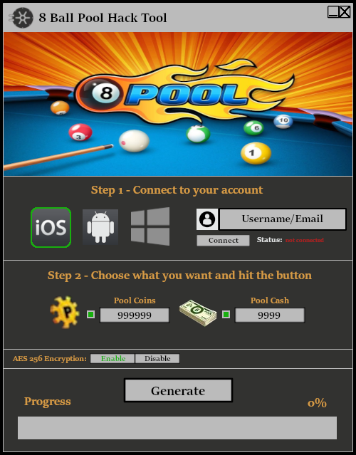 8 Ball Pool Hack Tool Cheat Free Download